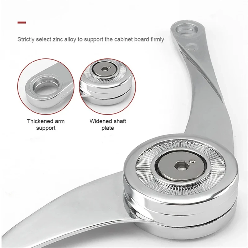 Zinc Alloy Adjustable Hydraulic Hinges for Kitchen Cabinet Doors