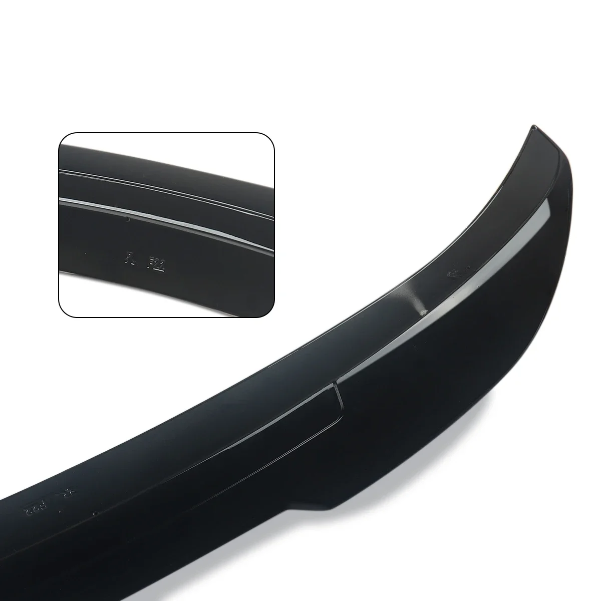 MagicKit For BMW 2 Series F22 Gloss Black Rear Trunk Spoiler F87 M2 PSM Ducktail Style — view 6