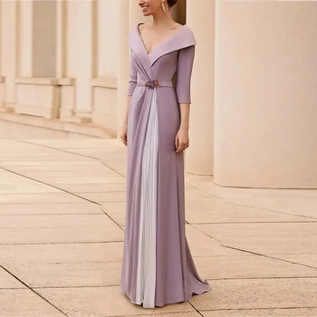 Elegant V-Neck Mother of the Bride Dresses