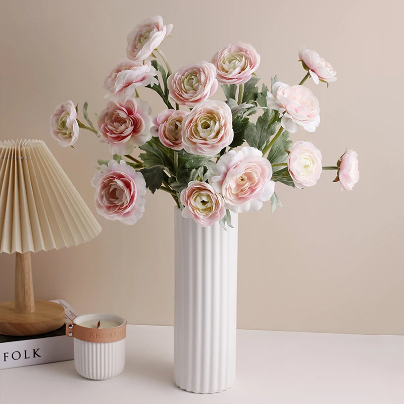 

Nordic Minimalist Vase Modern Luxury Flower Coffee Table Office Artificial Flowers Funky Vase Aesthetic Vasi Per Fiori Home Item