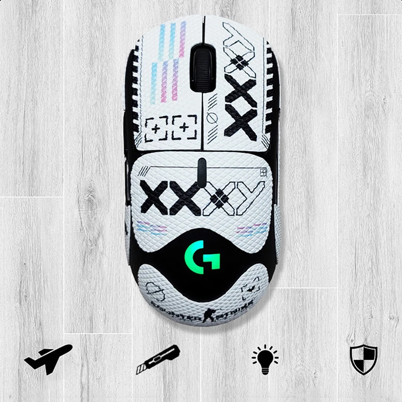 Mouse Grip Tape Skate Handmade Sticker Non Slip Suck Sweat For G Pro X Superlight Wireless Mouse