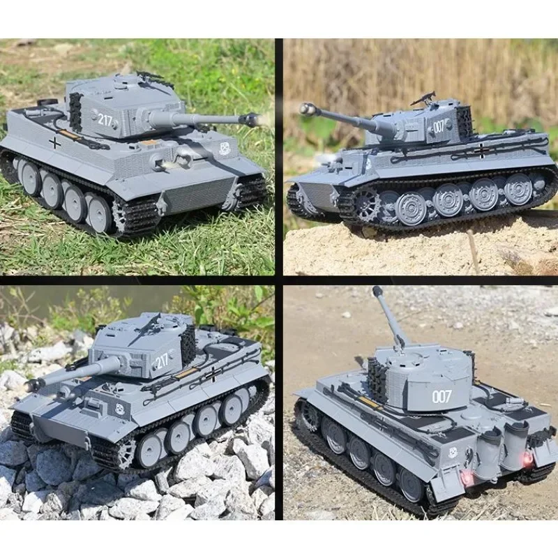 cool stuff battle tank toy:1/24 robot chassis rc tank track,remote control car,tiger tank model sticker,radio control kids toys 2