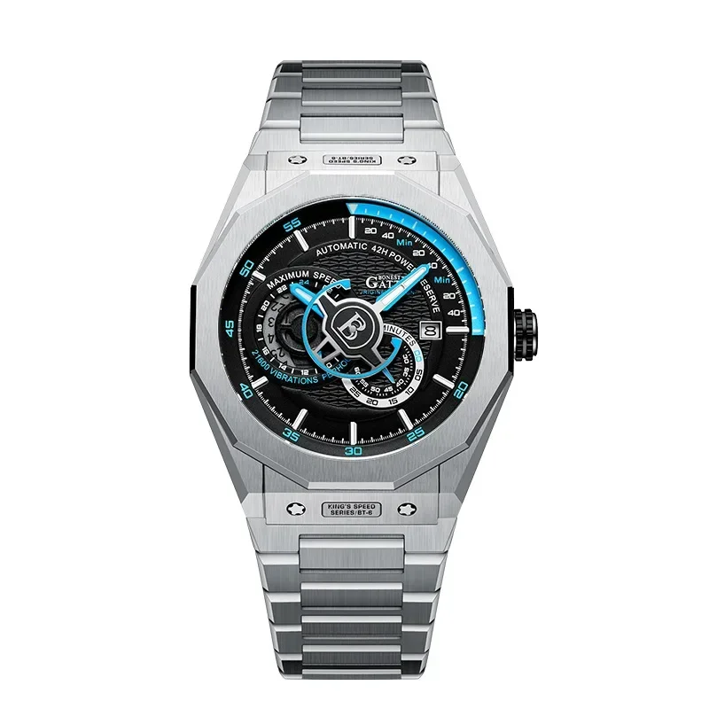 BONEST GATTI Supercar Speed Series Mechanical Watch Powerful Waterproof Luminous Fully Automatic Mechanical Watch