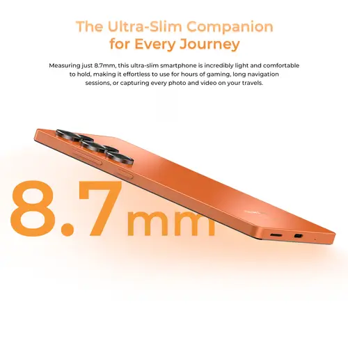 OUKITEL C66 Smartphone Android 16 Phone, 6.73” HD+ 24GB(8+16)+256GB, 5150mAh Dual 4G NFC Cellphone, 120Hz, 64MP Main Camera - Image 6