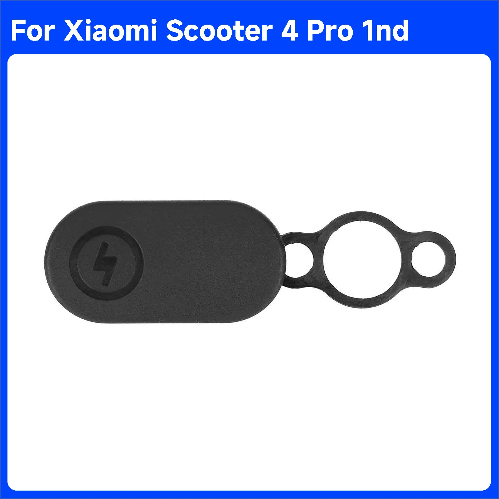 Enhanced Magnetic Charging Port Case for Electric Scooters - Waterproof Dustproof Rubber Cover Accessory
