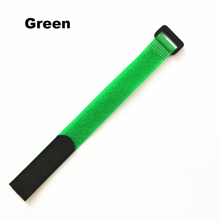 10-Piece Set of Reusable Nylon Cable Ties with Reverse Buckle
