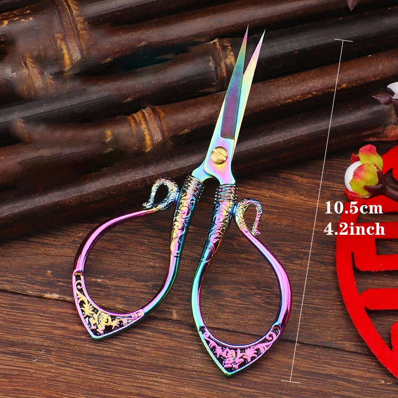 Cross Stitch Retro Classic Vintage Scissors Antique Embroidery Sewing  Tailor Scissor Handicraft Stainless Steel Fabric Scissors - AliExpress