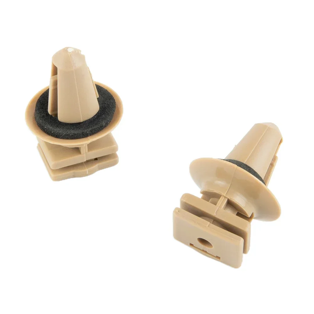 Lot De 10 Clips De Plaque De Seuil Pour BMW - Réf. 51477117532 - Nylon, Pour Trou 10 Mm