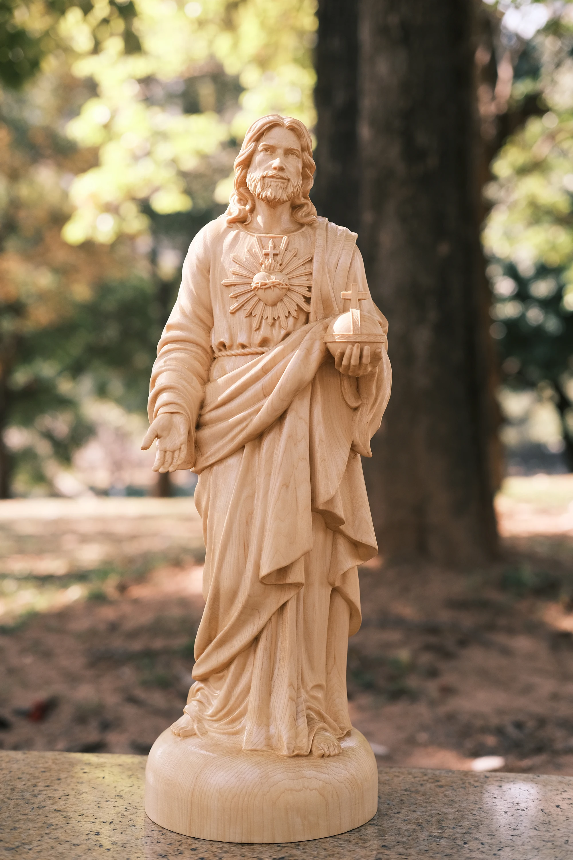 イエス・キリスト像 Jesus Statue アンティーク 木彫り彫刻 イエス・キリスト像 Jesus Statue アンティーク 木彫り彫刻 イエス