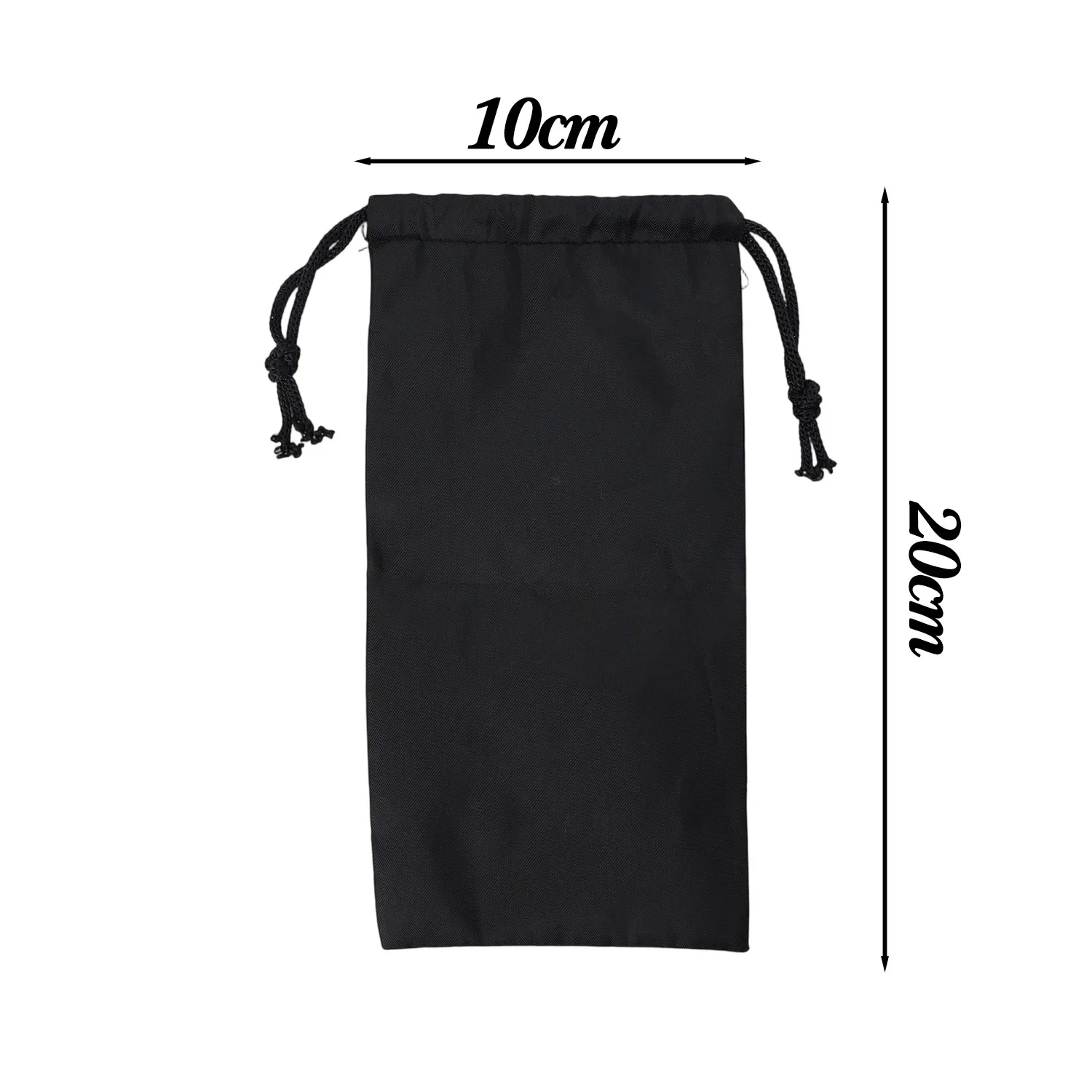 1/10Pcs Black Oxford Cloth Drawstring Bag Waterproof Storage Pouch for Gym Travel Shoes Underwear Sport Clothes Organizer