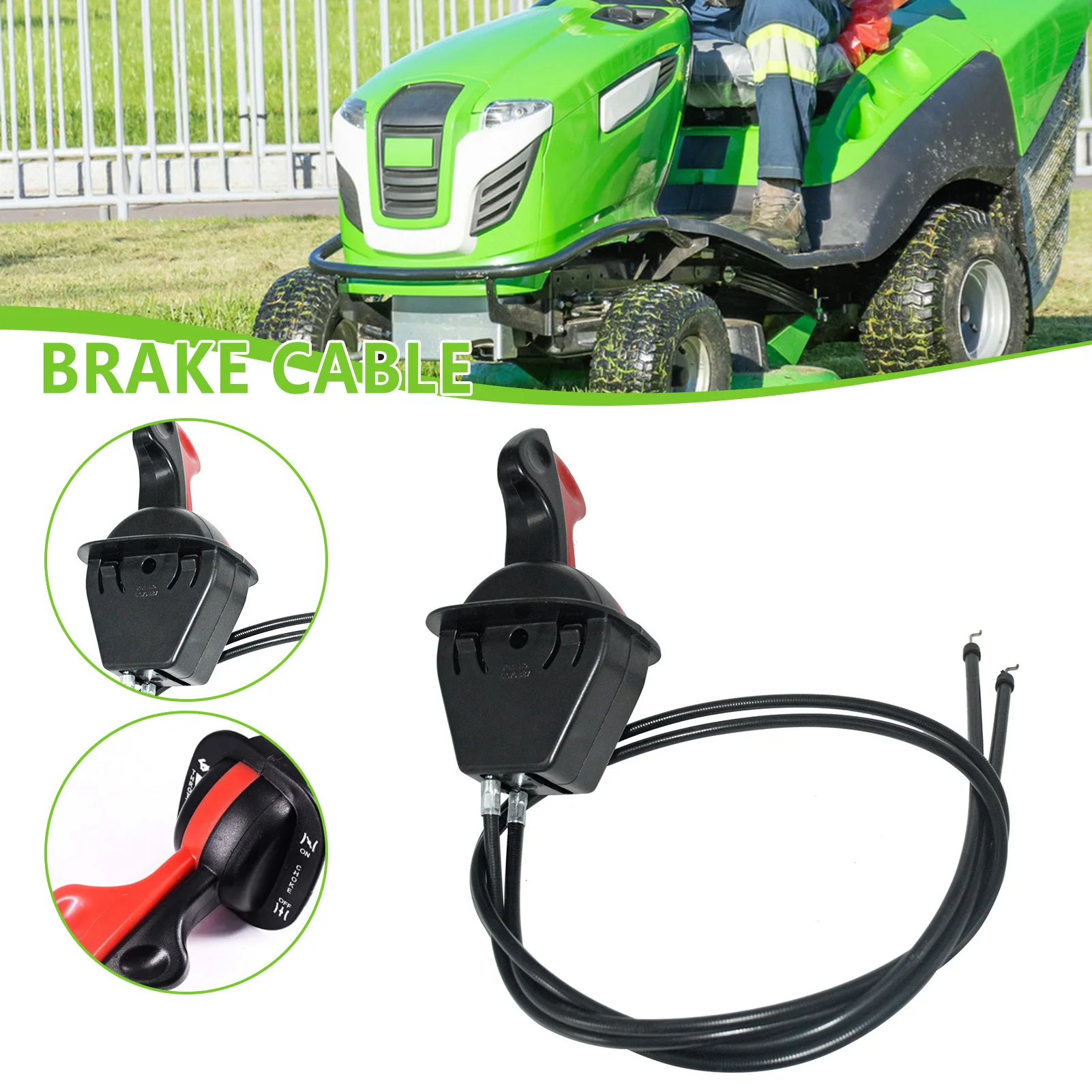 Simple Throttle Chokes Wire Accelerator Control Cable With Double Control Handles Tractor Supplies