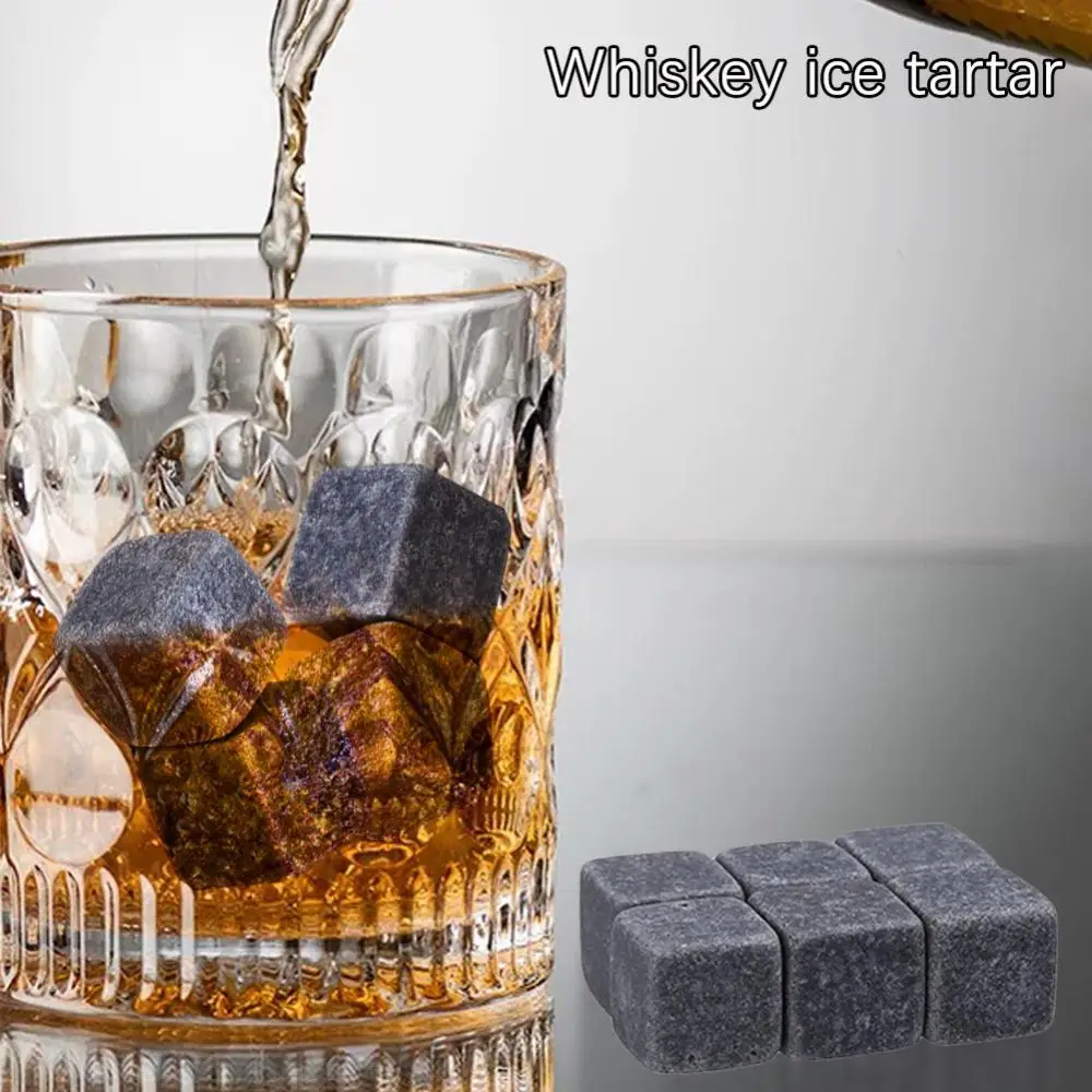 Whiskey Stones Sipping Cooler Reusable Whisky Ice Stone Whisky Natural Rocks Bar Wine Cooler Party Wedding Gifts