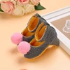 Hot Newborn Infant Baby Fashion Girls High Heels Shoes Princess Bow First Birthday Party Crib Shoes Photo Props Shoes 0-12Months 3