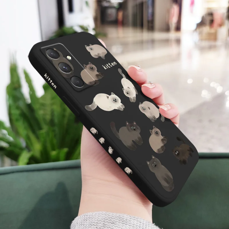 Color Changing Cat Phone Case Cover - Vibrant & Fun Design