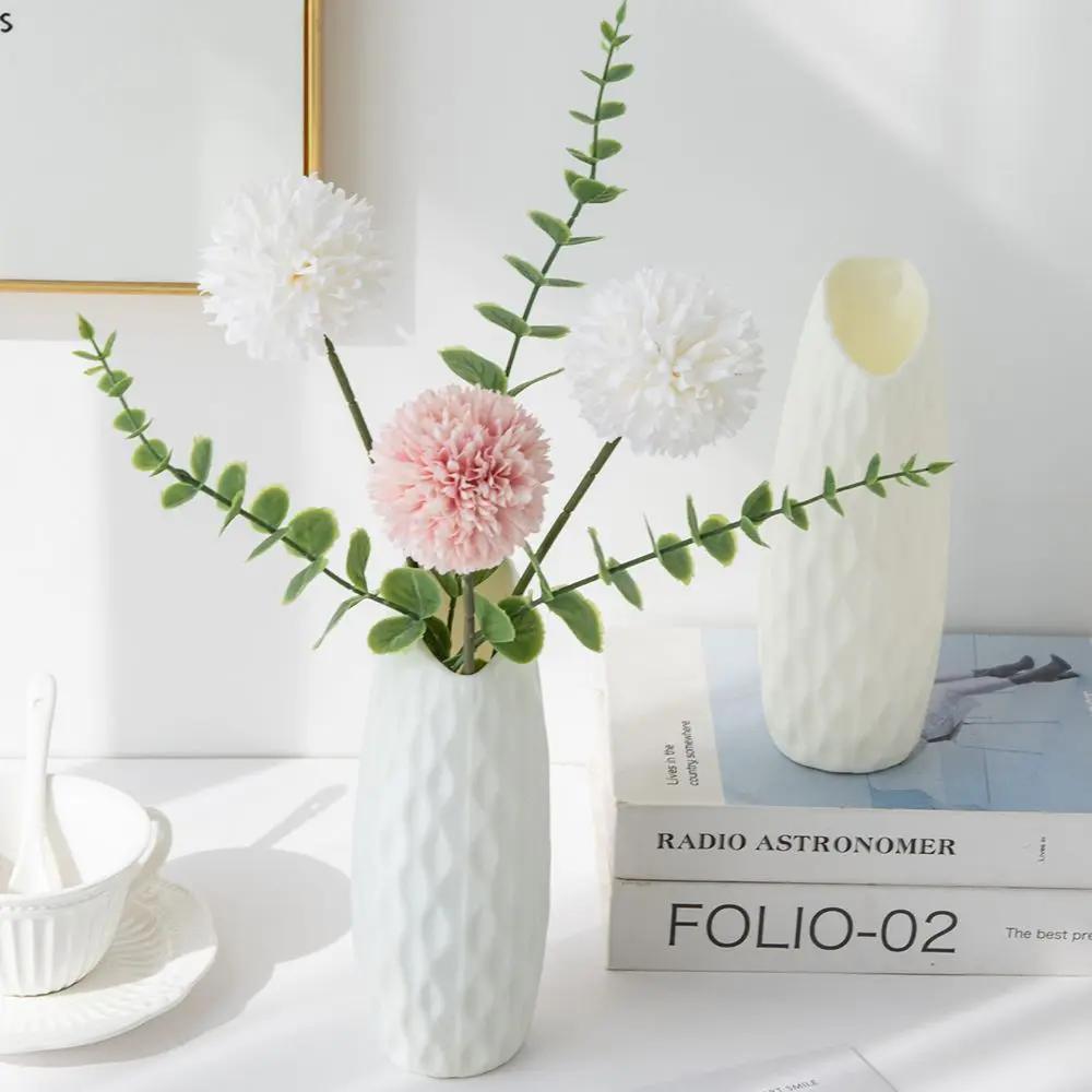 Plastic Vase Imitation Ceramic flower arrangement Wedding Home Outdoor Garden Table DIY Bonsai Festival Party Courtyard Decor 2