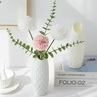 Plastic Vase Imitation Ceramic flower arrangement Wedding Home Outdoor Garden Table DIY Bonsai Festival Party Courtyard Decor 2