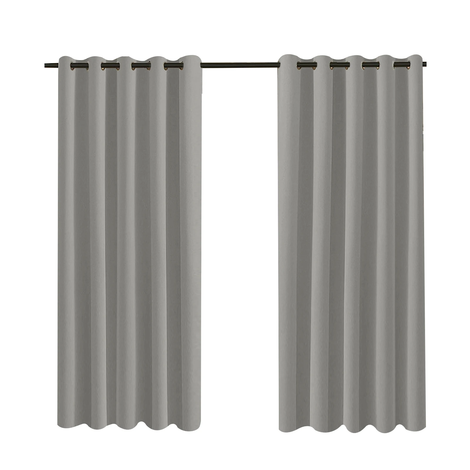 180cm Wide Large Patio Pergola Blackout Curtains Outdoor Waterproof Windproof Window Drapes Home Thermal Insulated Curtain Decor 
