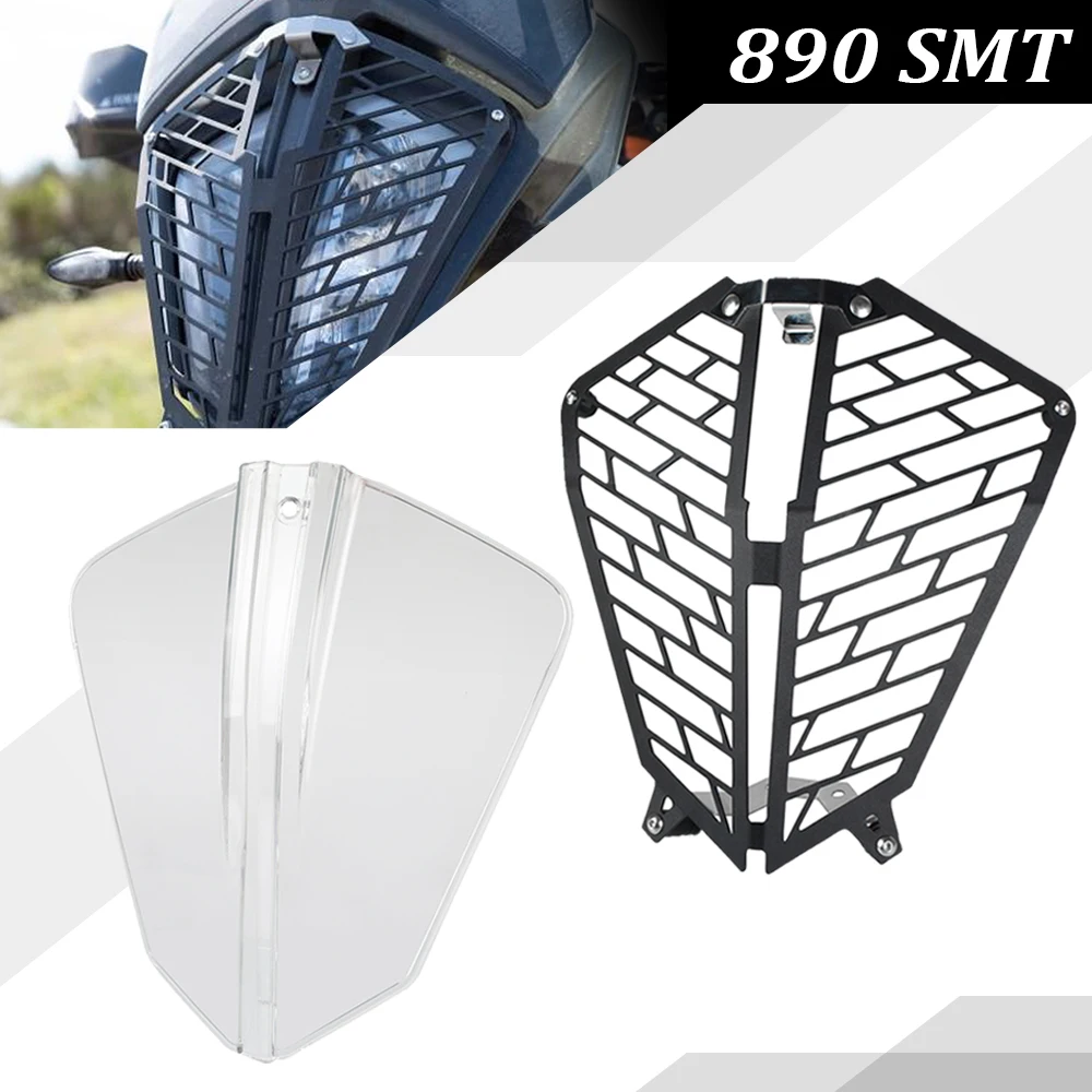 

Headlight Head Light Guard Protector Cover Grille Protection For 890SMT 890 SMT 890 SMT890 2023 2024 2025 Motorcycle Accessories