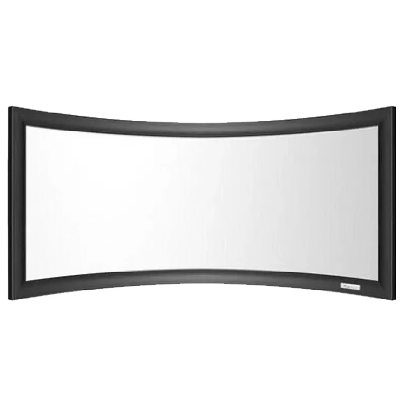 Schermo cinematografico 4K con schermo di proiezione acustiticamente trasparente fisso curvo per cinema HD