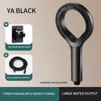 Supercharged ring shower head bath heater shower bath home handheld bathroom set shower head bathroom water heater 1