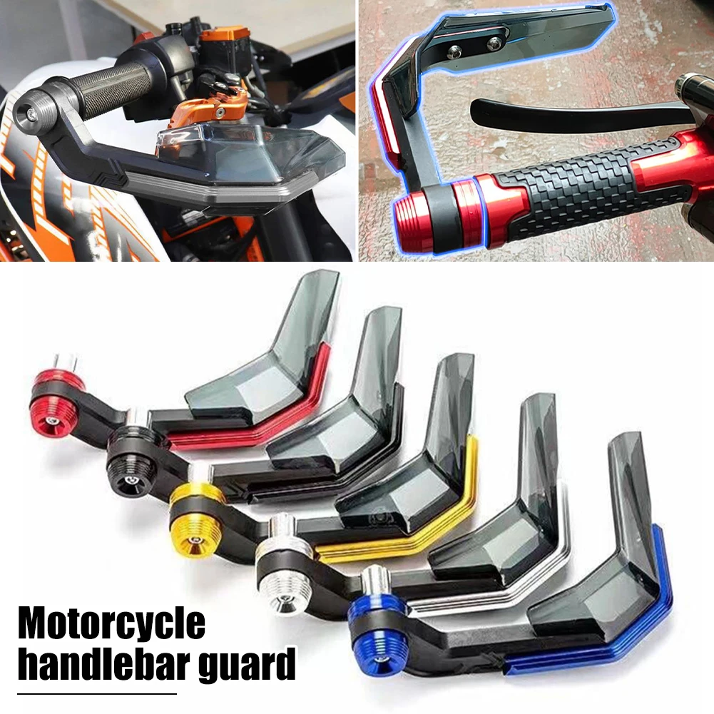 

2Pcs Motorcycle Handguard Universal Wind Shield Hand Guard Protector Grip Guard For Yamaha N-MAX155 KTM Duke 790 HONDA ADV 350