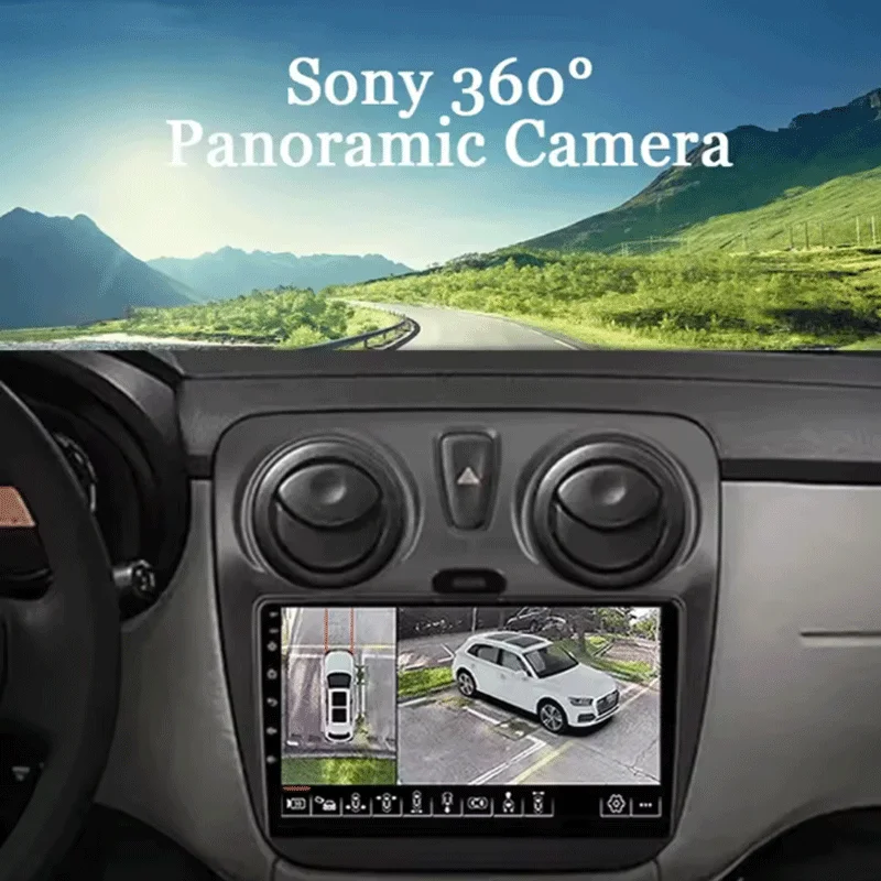 Radio Multimedia Android 16 para Renault Lodgy Dacia Dokker 2012 2013 2014 - 2021, Autoradio 2 Din, Auto Carplay, 4G WIFI, Estéreo 5