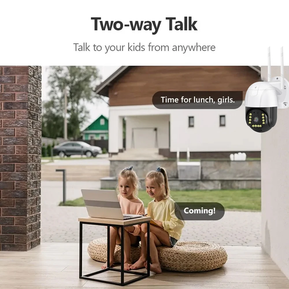 4G Wireless Outdoor Security Camera with Night Vision