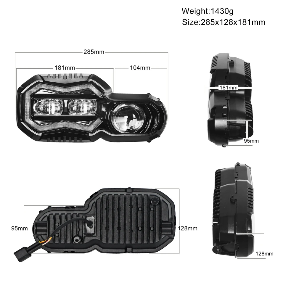 Рисунок 4 - Lantsun LED6497 для мотоциклетных фар F650GS