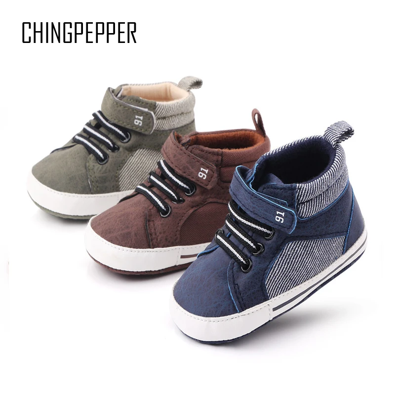 Brand Infant Crib Shoes for Baby Items Boys Items Booties Newborn Stuff Trainers Toddler Soft Leather Sneakers Christening Gifts fashion brand infant crib shoes for girl canvas sneakers newborn footwear toddler boy tenis soft sole trainers 1 year baby items