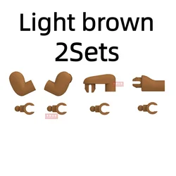 Multicolor Military Figures & Army Accessories Building Block Set (6 Light brown)