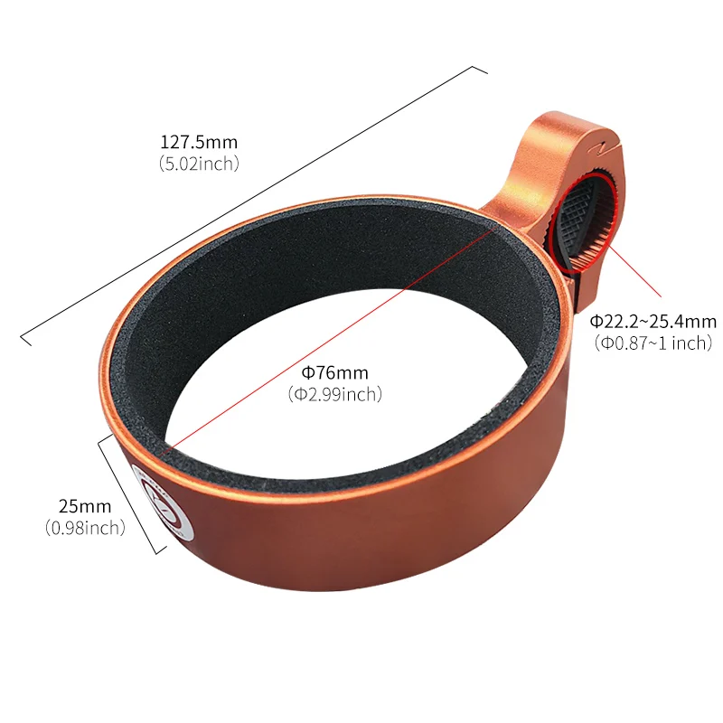 Bicycle Water Bottle Cage Bicycle Bottle Holder Water Bottle Holder PCycling Bicycle Coffee Cup Holder/Milk Tea Cup Holder/Aluminum Water Bottle Holder/Beer Holder with Matte Finish