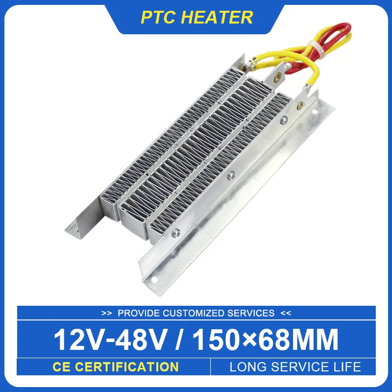 400W Conductive Ptc Air Finned Heating Element Résistance Chauffante 12v  Pour Incubateur Dc Ptc Air Heater - AliExpress