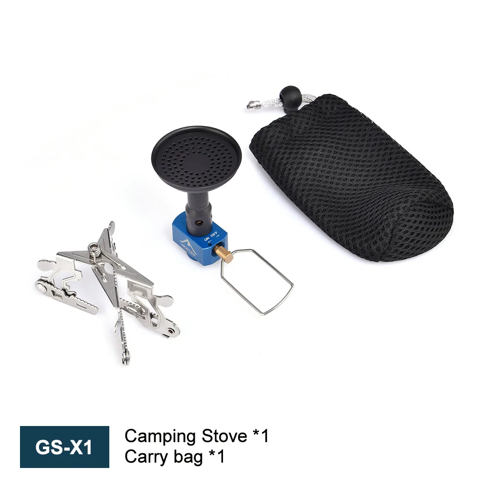 WIDESEA Camping Stove 3300W Power Mini Portable Camping Burner Hiking Riding Fishing Gear 4
