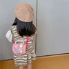 Korean Girl Princess Kids Bag Cute Flower Linen Crossbody Bags for Girls Rabbit Hand Bags Toddler Purses and Handbags Gift 3