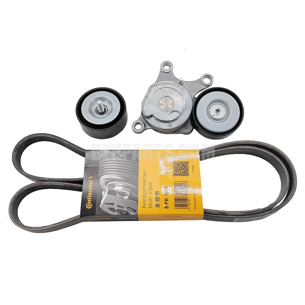 Continental Drive Belt Tensioner Assembly 3pieces A2702000370/A0029931196/A2742020019 For Mercedes-Benz M270 W270 CLA250 GLA45