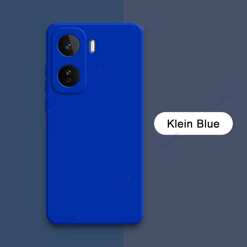 Square Liquid Silicone Mobile Cover with Lens Protective Armor Design