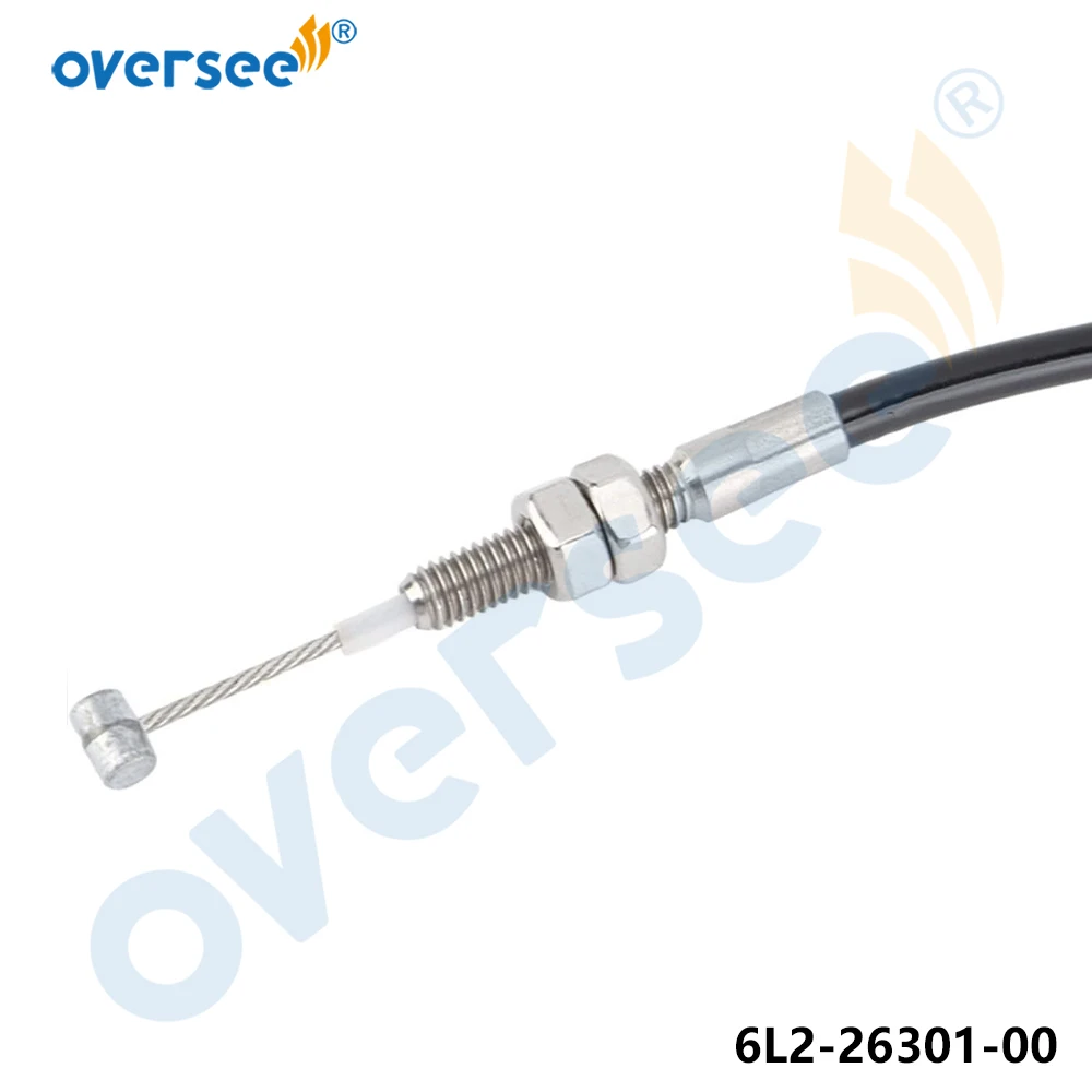 6L2-26301 Throttle Cable For Yamaha Outboard Motor 2T Parsun Powertec 9.9HP 15HP 25HP 6L2-26301-00