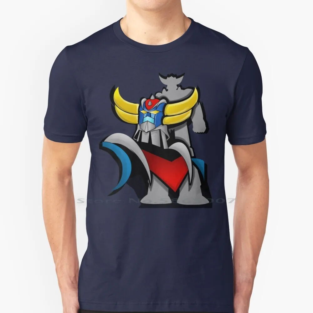 Goldorak, Grendizer, Maglietta Goldorak Vintage 100% Cotone Goldrake Grendikaiser Alcor Kojii Vega Fleed Z Ufo Robot Grendizer