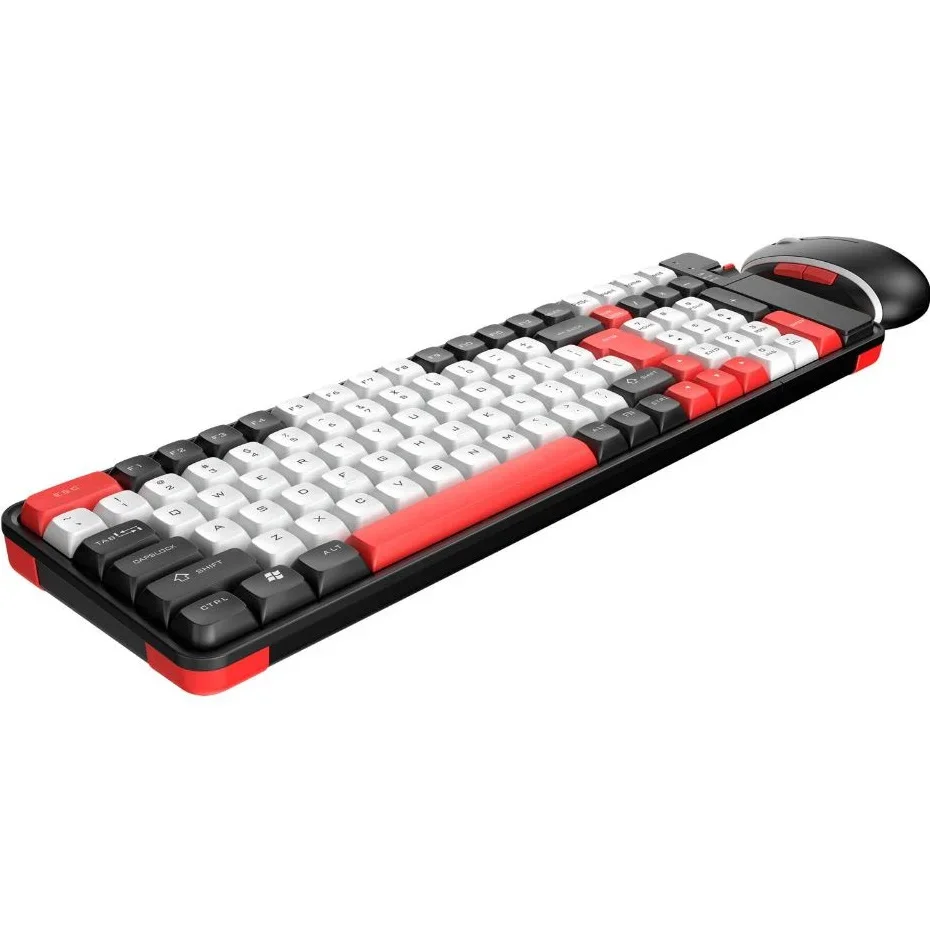 Kit Teclado e Mouse Gamer Wireless 2.4GHz Vermelho - Combo Gaming Premium BT - Imagem 3