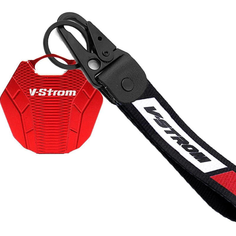스즈키 V Strom 650 1000 1050 1050XT 800DE Vstrom DL1050 DL650 800 DE 오토바이 키 체인, 키 케이스 쉘 커버 체인 열쇠 고리