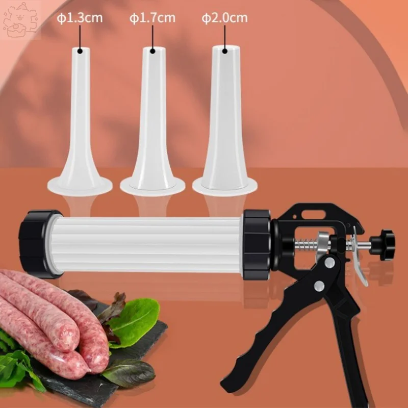 Sausage Maker Sausage Stuffer Jerky Gun Manual Meat Syringe Home Made Homemade Tool Small Tool Filler