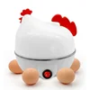 Home Kitchen Cooking Tool 7-Egg Capacity Egg Cooker Chicken Shaped Egg Boiler Eggs Steamer Appliance Utensil 1