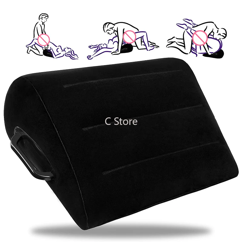 Large Sex Pillow Bdsm Sex Toys for Couples Bed Sexual Toys Sextoy Sextoys Tooys for Man Wedge Inflatable Couple Cushion Supplies sex toys