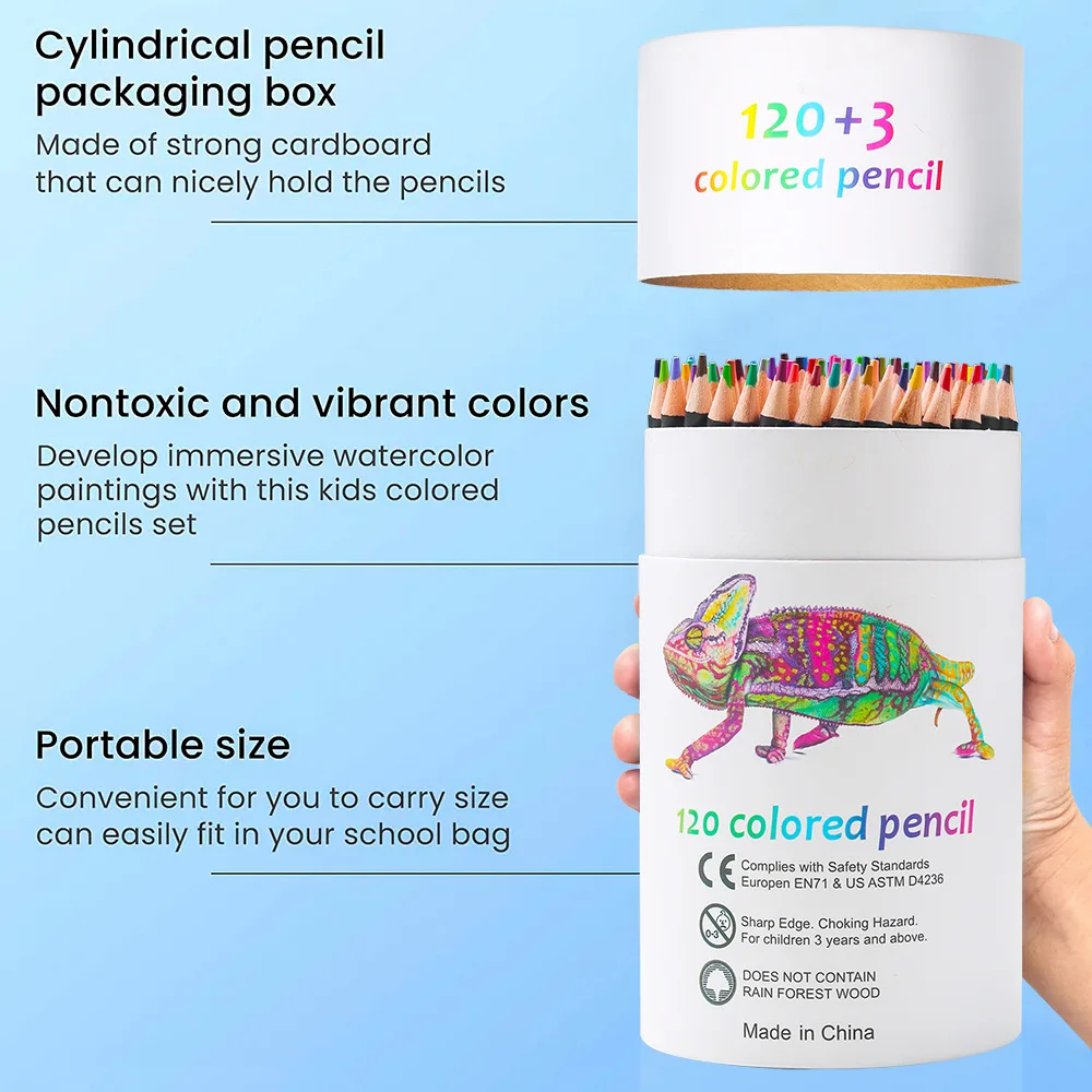 120 Colored Pencils - Premium Soft Core 120 Unique Colors No Duplicates  Color Pencil Set For Adult Coloring Books Artist Drawing - Wooden Colored  Pencils - AliExpress