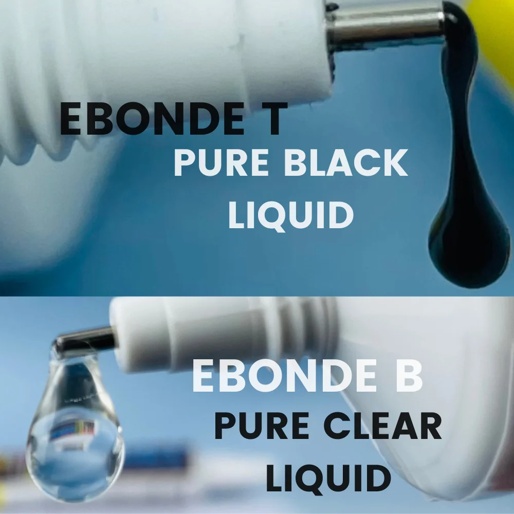 High-Strength Speaker Repair Adhesive - Multipurpose Black/Transparent Glue (15/50/80ML)