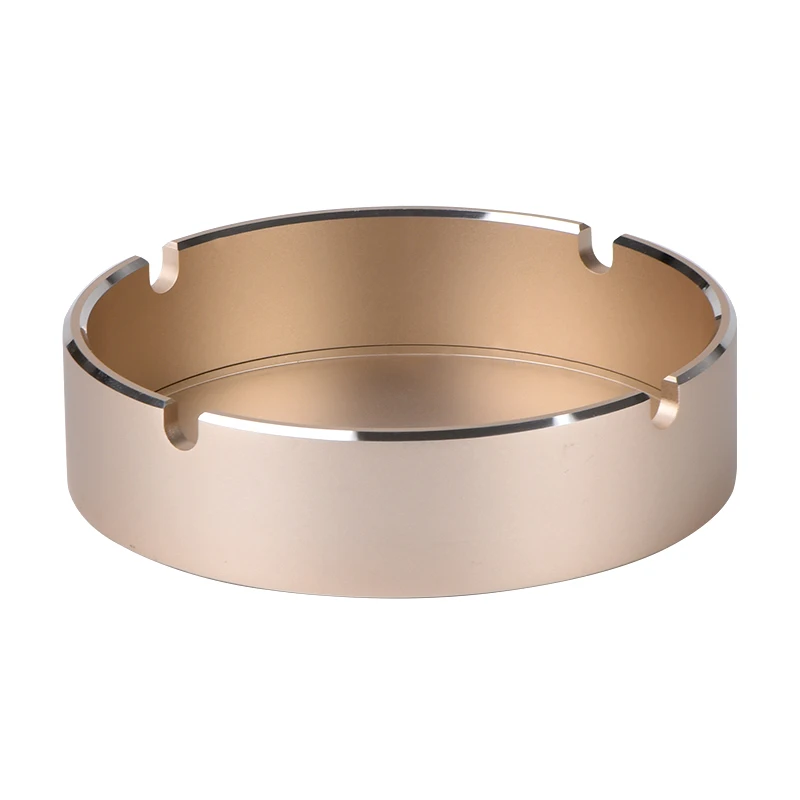 Fashion Metal Ashtray Aesthetic Household Living room Desktop Decoration Storage Upscale Ashtray Lettering