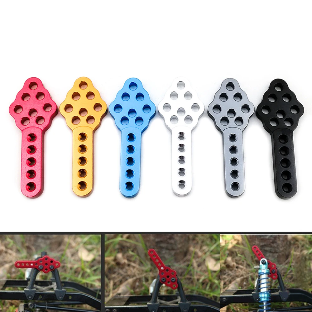 

Aluminium Metal Shock Absorber Mount Adjust Height Angle Stand For 1/10 RC Crawler Axial SCX10 90046 90047 D90 D110 Upgrade Part