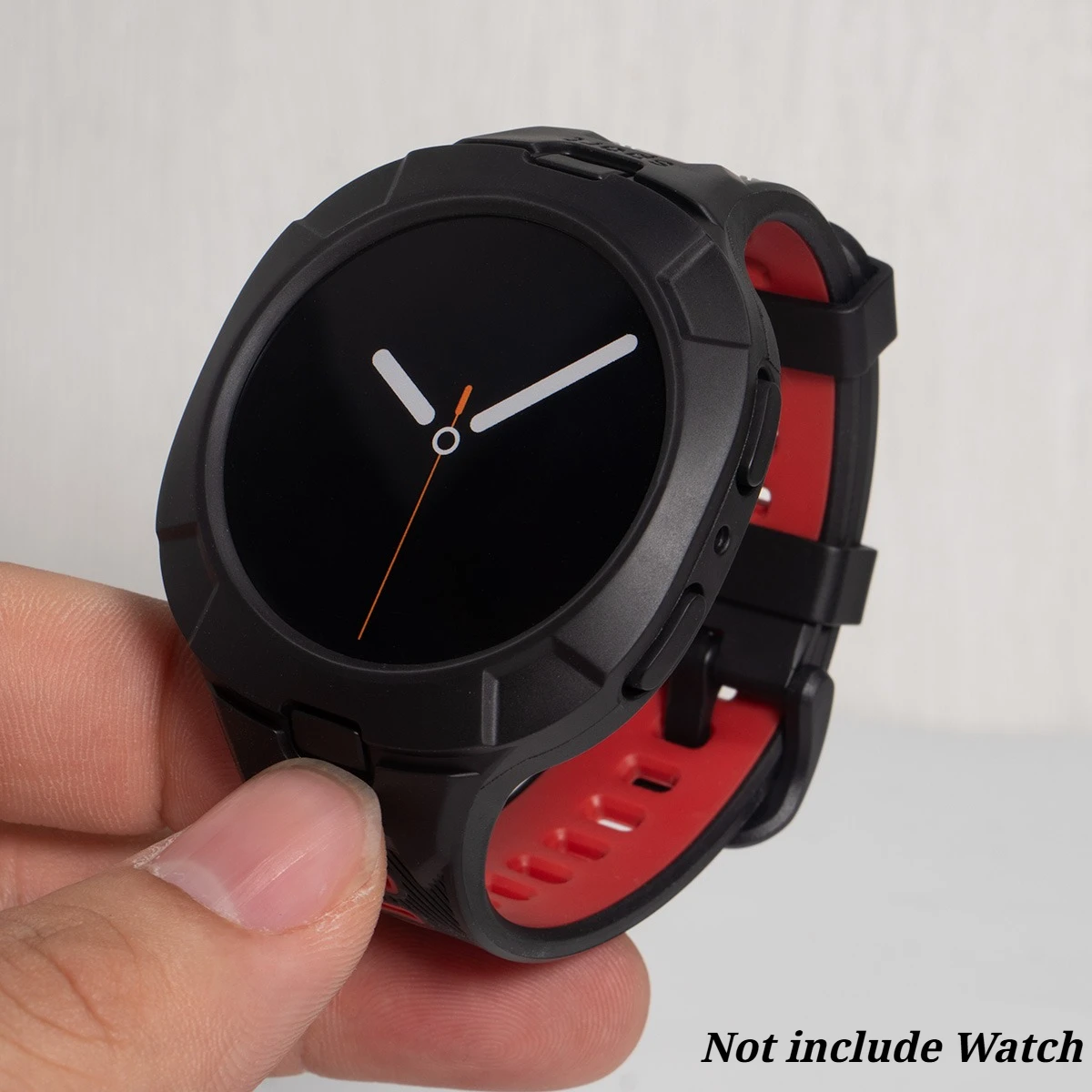 Silicone Breathable Replacement Band with Protective Case