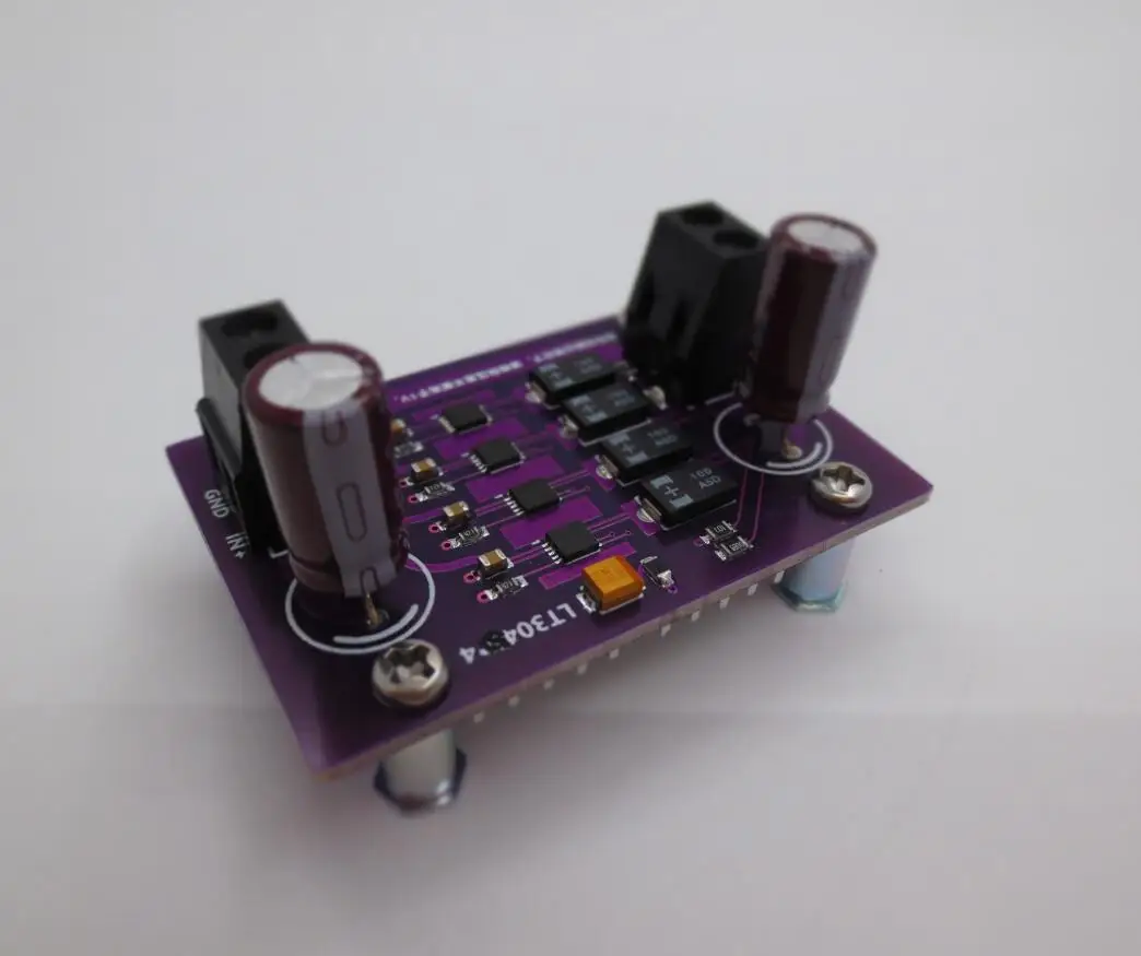 

Новая плата регулятора напряжения LT3042 Quad