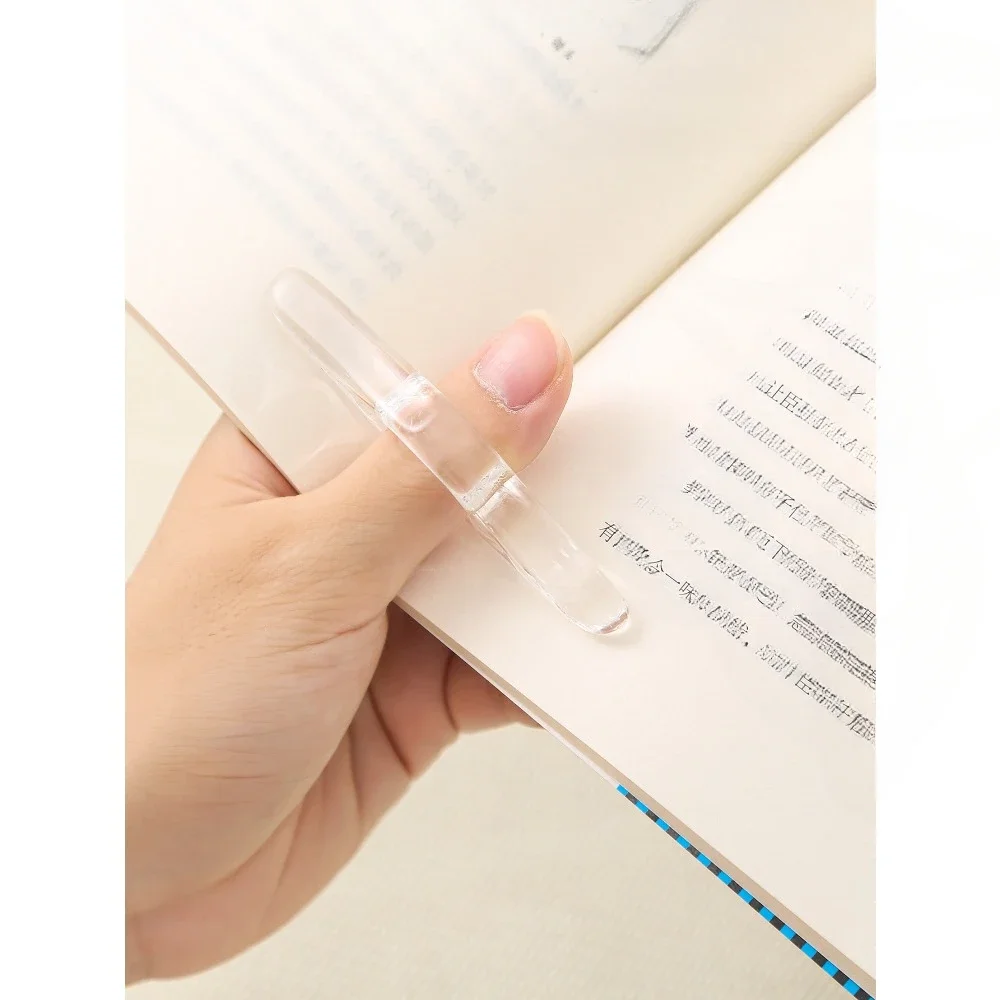 1PC Reading Ring Resin Thumb Book Hold Acrylic Press Bookmark Press Book Reading Aid Book Reader Accessories bookmarks for books